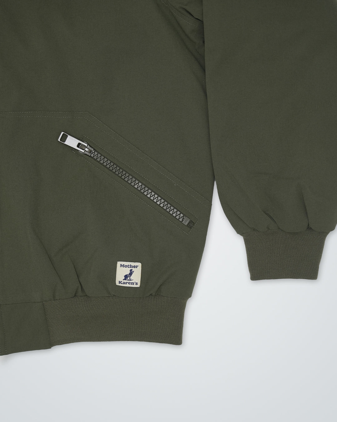BRYCE Powder Zipper - Uniform Green