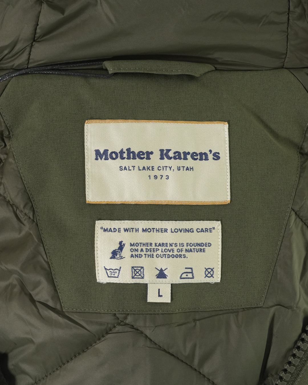 BRYCE Powder Zipper - Uniform Green