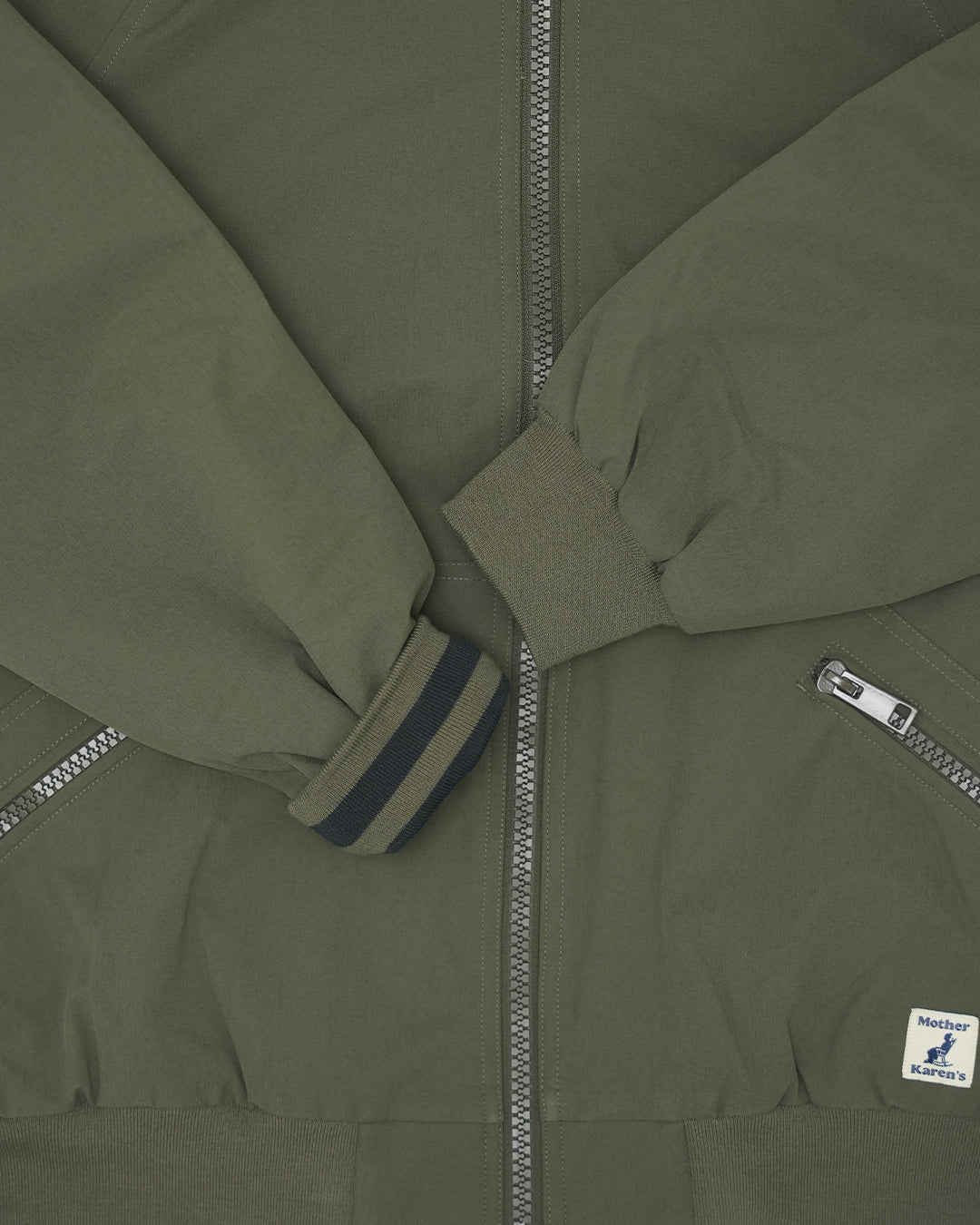 BRYCE Powder Zipper - Uniform Green