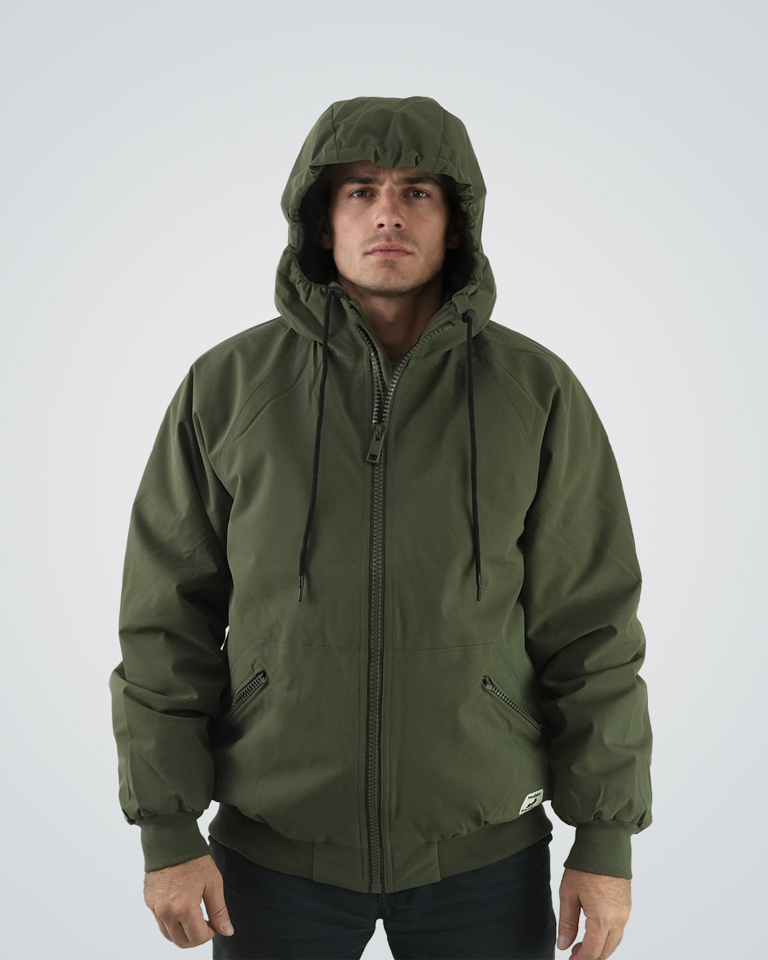 BRYCE Powder Zipper - Uniform Green