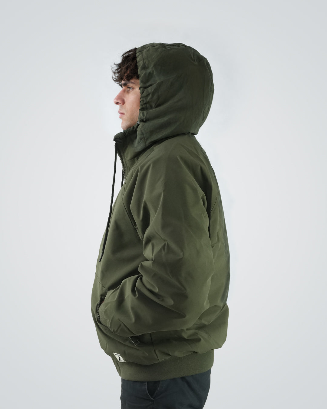 BRYCE Powder Zipper - Uniform Green